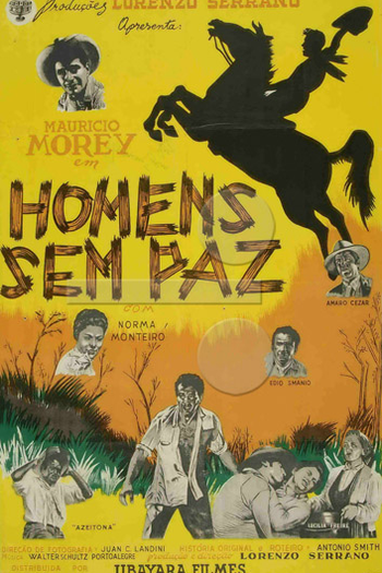 Poster de Filme Homens sem Paz (1957)