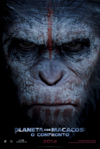 Poster 2 de Filme Planeta dos Macacos: O Confronto (2014)