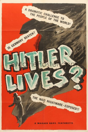 Poster de Curta Hitler Lives? (1945)