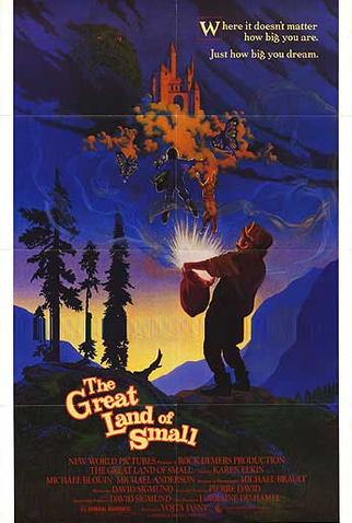 Poster 1 de Filme A Terra dos Pequeninos (1987)