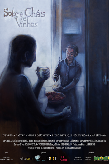 Poster de Curta Sobre Chás e Vinhos (2013)