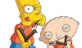 Crossover entre Os Simpsons e Family Guy ganha capas da EW e trailer estendido