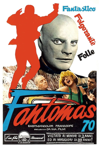 Poster 4 de Filme Fantômas (1964)