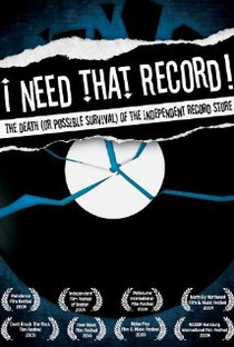 I Need That Record! The Death (or Possible Survival) of the Independent Record Store - Poster / Capa / Cartaz - Oficial 1