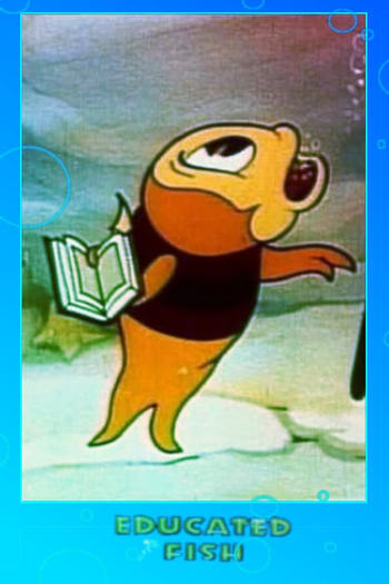 Poster de Curta Peixe Educado (1937)