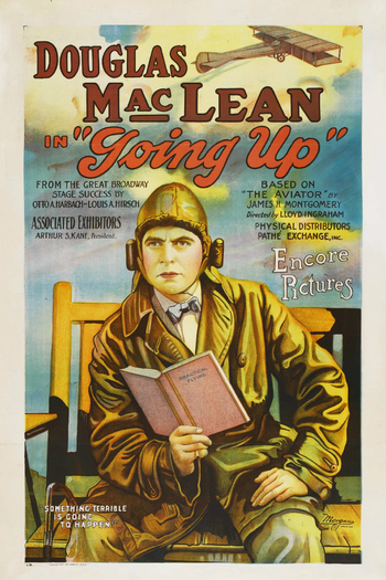 Poster de Filme Going Up (1923)