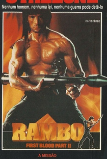 Rambo II: A Missão - Poster / Capa / Cartaz - Oficial 3