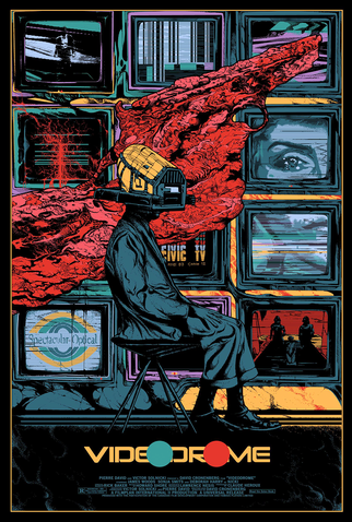 Poster 23 de Filme Videodrome: A Síndrome do Vídeo (1983)