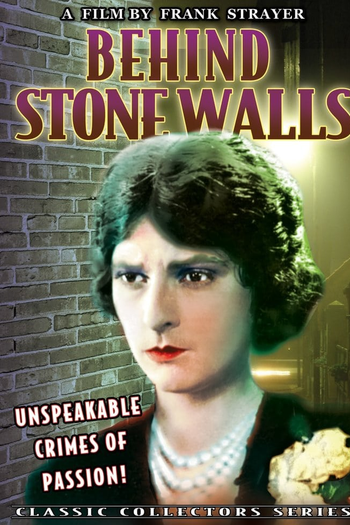 Poster de Filme Behind Stone Walls (1932)