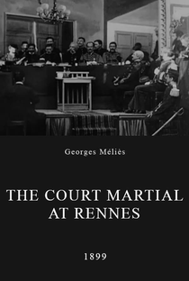 L'affaire Dreyfus, le Conseil de guerre en séance à Rennes - Poster / Capa / Cartaz - Oficial 1