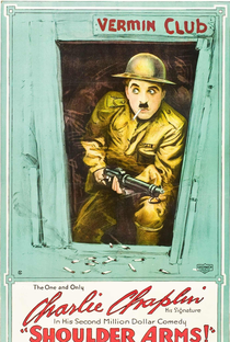 Carlitos nas Trincheiras - Poster / Capa / Cartaz - Oficial 1