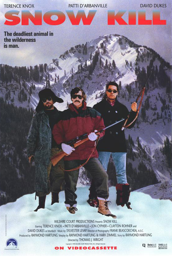 Poster de Filme Morte na Neve (1990)