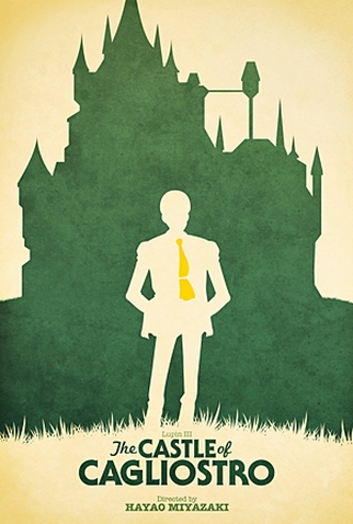 Poster 2 de Filme O Castelo de Cagliostro (1979)