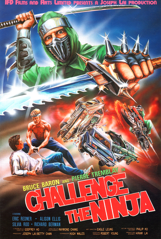 Poster 1 de Filme Challenge the Ninja (1986)