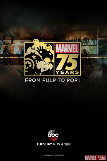 Poster de Curta Marvel 75 Years: From Pulp to Pop! (2014)