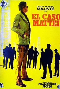O Caso Mattei - Poster / Capa / Cartaz - Oficial 2