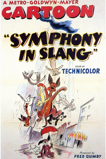 Poster de Curta Symphony in Slang (1951)