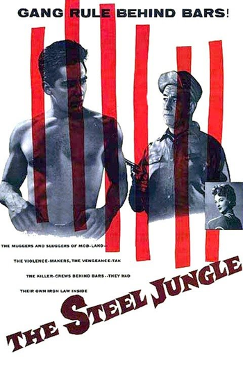 Poster de Filme Labirintos de Aço (1956)