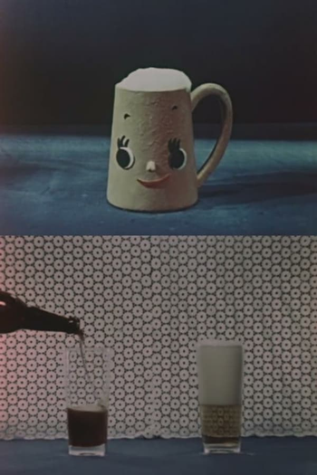 Poster de Curta Beer Mukashi Mukashi (1956)