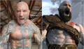 Dave Bautista exibe transformação física para viver Kratos na série de God of War