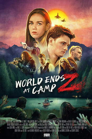 Poster de Filme World Ends at Camp Z (2021)