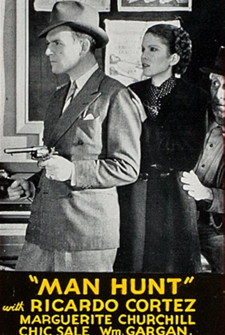 Poster 1 de Filme Caçada Humana (1936)