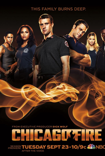 Chicago Fire: Heróis Contra o Fogo (4ª Temporada) - Poster / Capa / Cartaz - Oficial 3