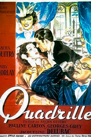 Poster de Filme Quadrille (1938)
