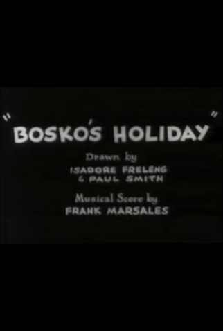 Poster 1 de Curta Bosko's Holiday (1931)