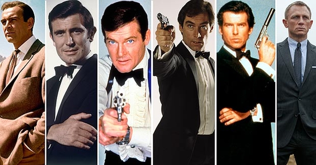 Todas as estatísticas de 007: de Sean Connery a Daniel Craig!