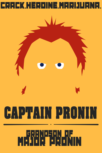 Poster de Série Captain Pronin (1992)