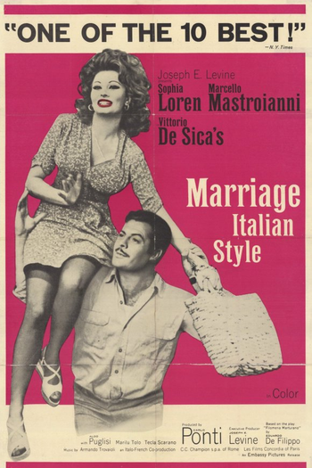 de Filme Matrimônio à italiana (1964)