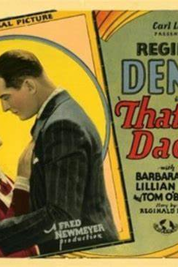 Poster de Filme Papai (1928)