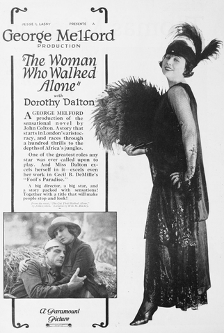 Poster 1 de Filme The Woman Who Walked Alone (1922)