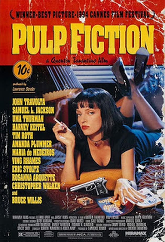 CRÍTICA: Pulp Fiction: Tempo de Violência (1994) -  Crimes e Redenção Definem o Filme