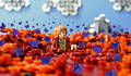 Hobbit: artista reproduz cenas da trilogia em LEGO