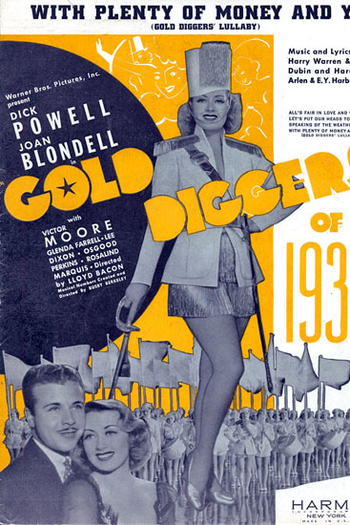 Poster de Filme Caçadoras de Ouro (1936)