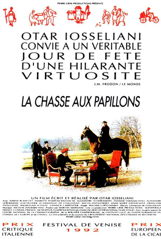 Poster 2 de Filme A Caça às Borboletas (1992)