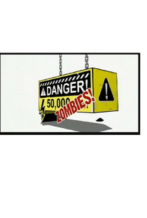 Danger! 50,000 Zombies! - Poster / Capa / Cartaz - Oficial 1