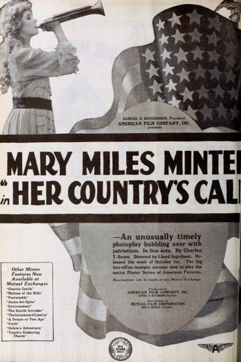 Poster de Filme Her Country's Call (1917)