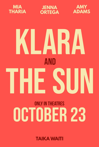 Poster 2 de Filme Klara e o Sol (2026)