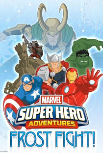 Super Aventuras Marvel: Batalha Gelada - Poster / Capa / Cartaz - Oficial 1