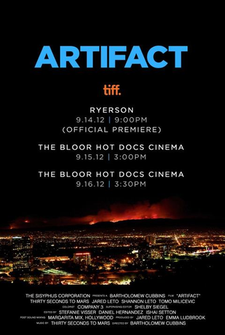 Poster 3 de Filme Artifact (2011)