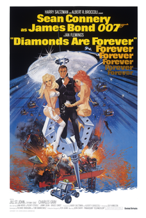 007: Os Diamantes são Eternos - Poster / Capa / Cartaz - Oficial 1