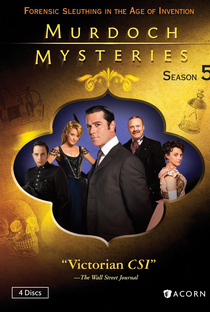 Os mistérios do Detetive Murdoch (5ª temporada) - Poster / Capa / Cartaz - Oficial 1