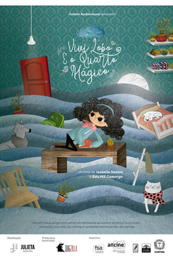Poster de Curta Vivi Lobo e o Quarto Mágico (2019)