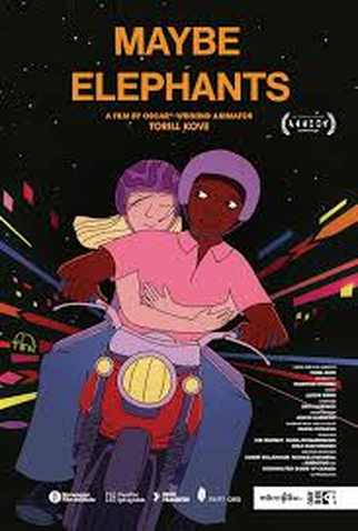 Poster 1 de Curta Maybe Elephants (2024)