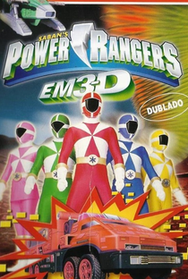 Power Rangers em 3-D: Força Tripla - Poster / Capa / Cartaz - Oficial 1
