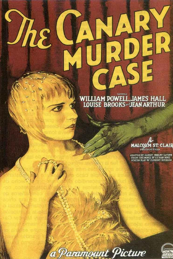 Poster de Filme The Canary Murder Case (1929)