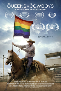 Queens & cowboys - A straight year on the gay rodeo - Poster / Capa / Cartaz - Oficial 1